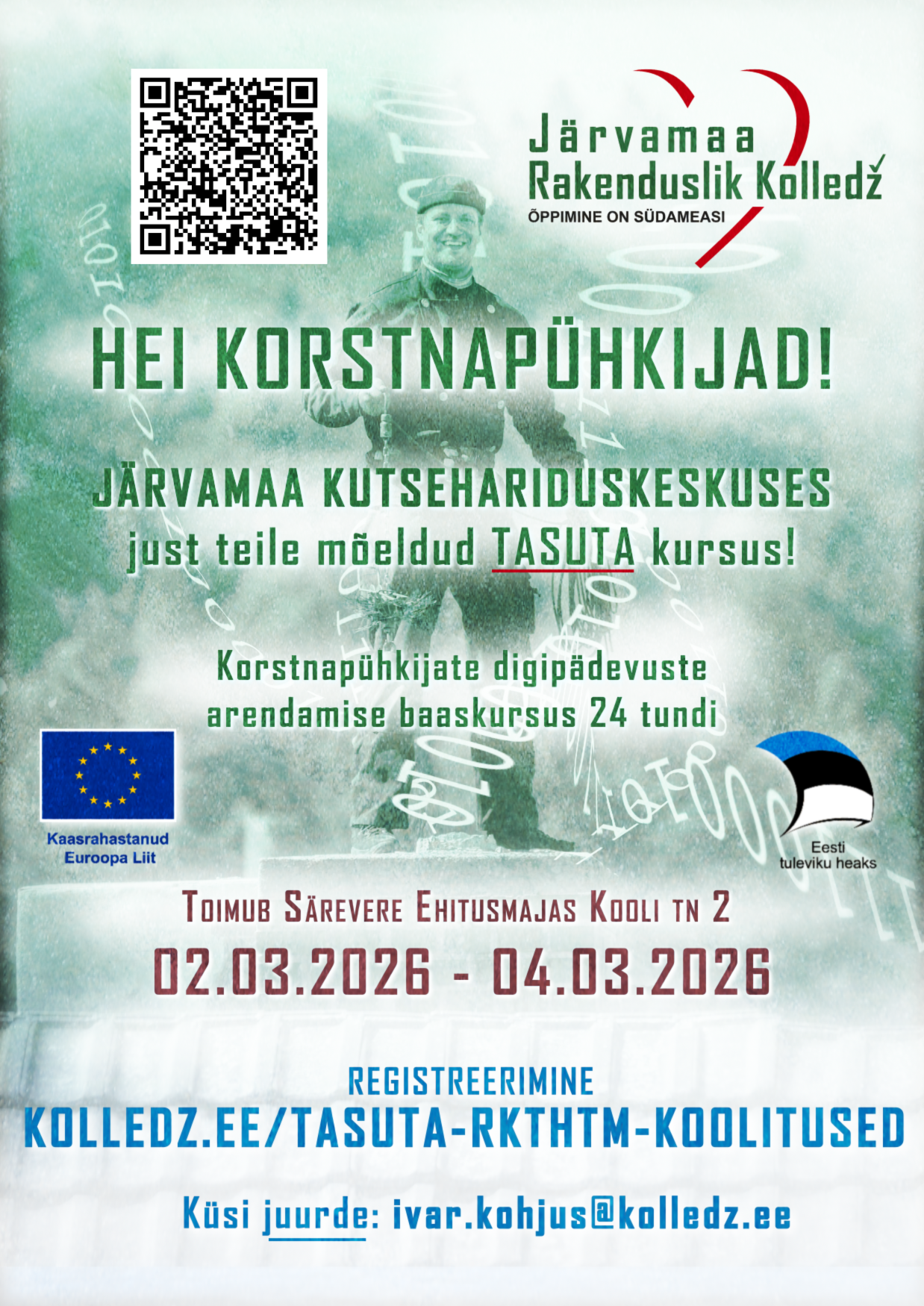 Korstnapühkija tööprotsessides vajalike e-keskkondade kasutamine